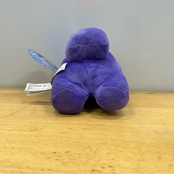 Among Us Imposter Plush Purple Sailor Crewmate 7” Stuffed Toikido New NWT - Picture 9 of 11